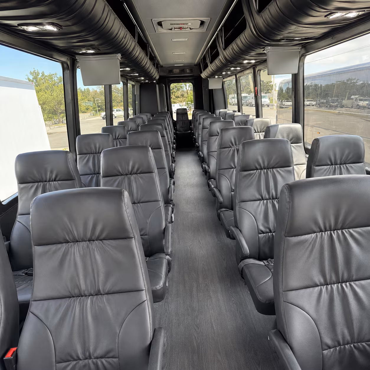 antioch 35 passenger minibus interior