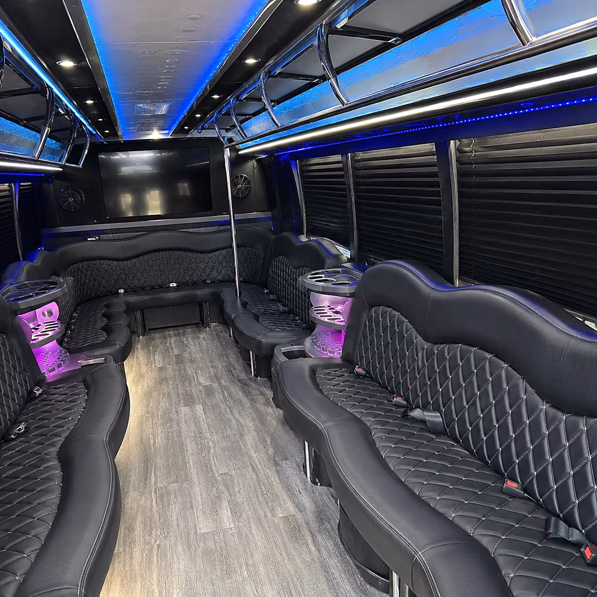 antioch party bus inside
