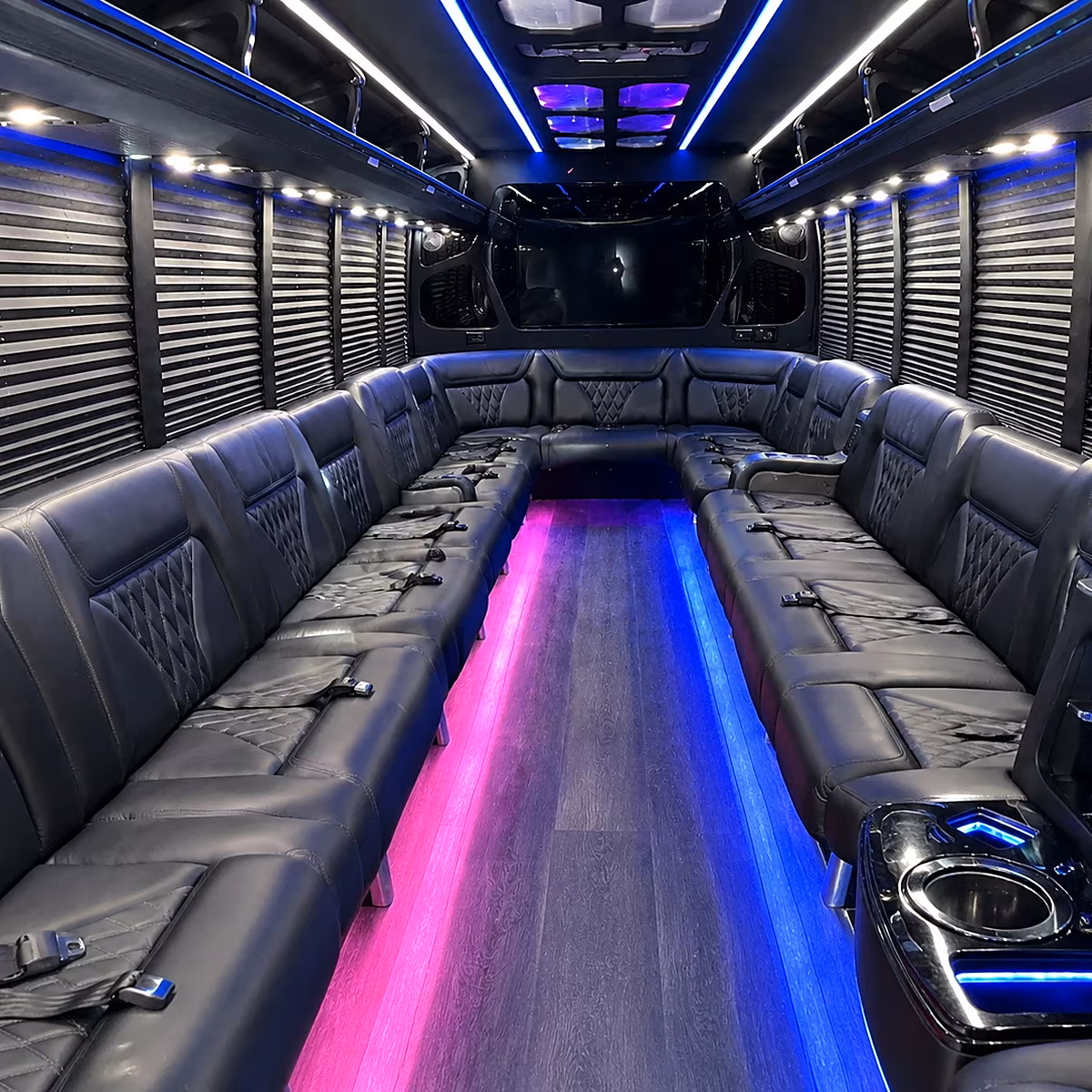 antioch party bus interior