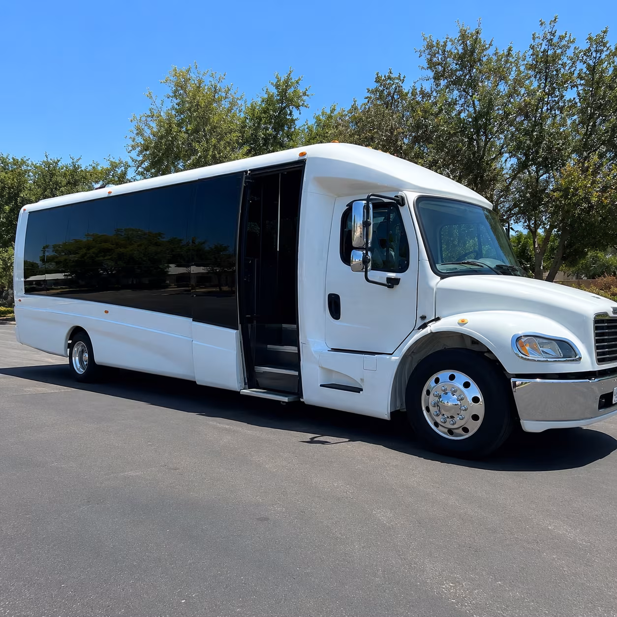 antioch private event transportation onboard seating