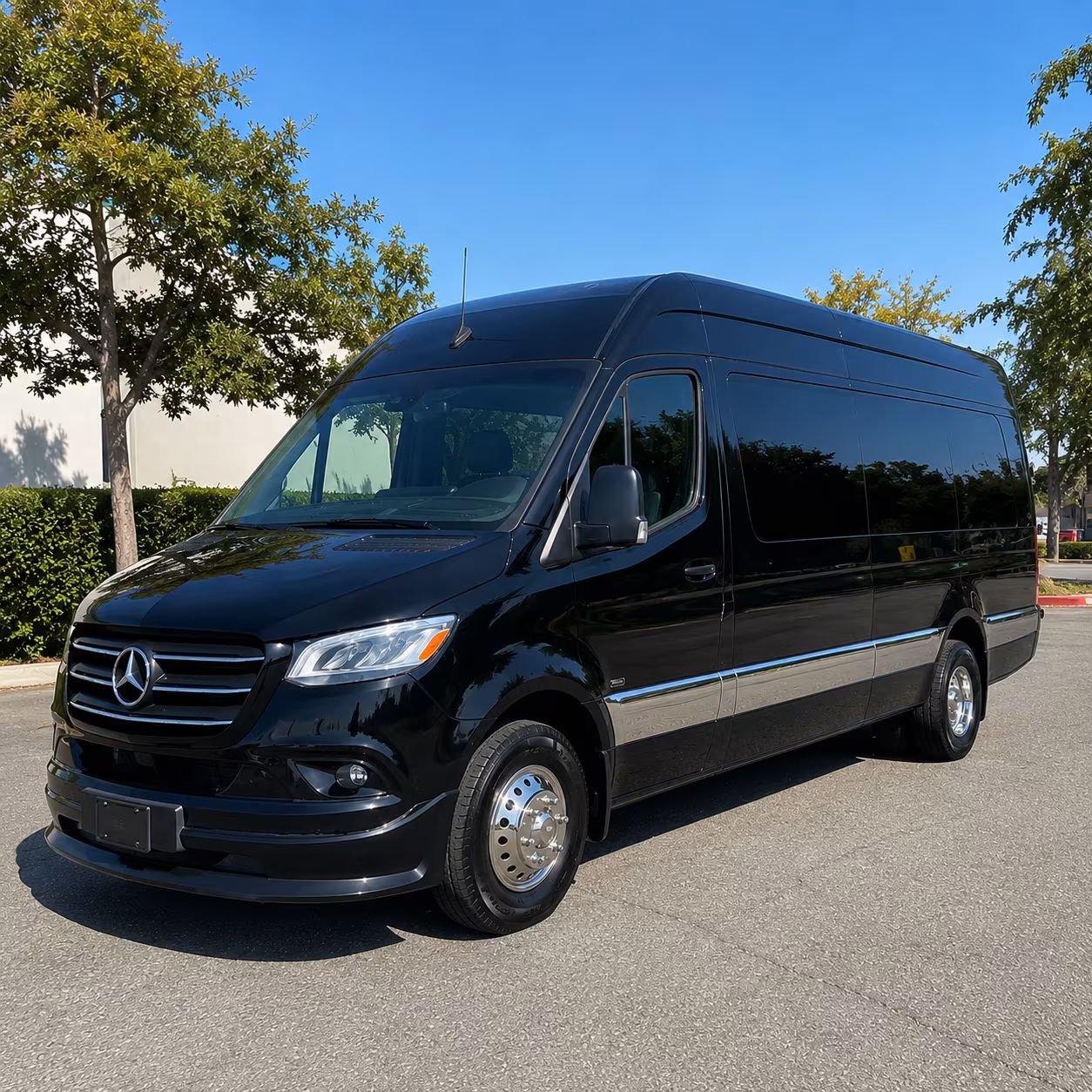 antioch sprinter van with driver
