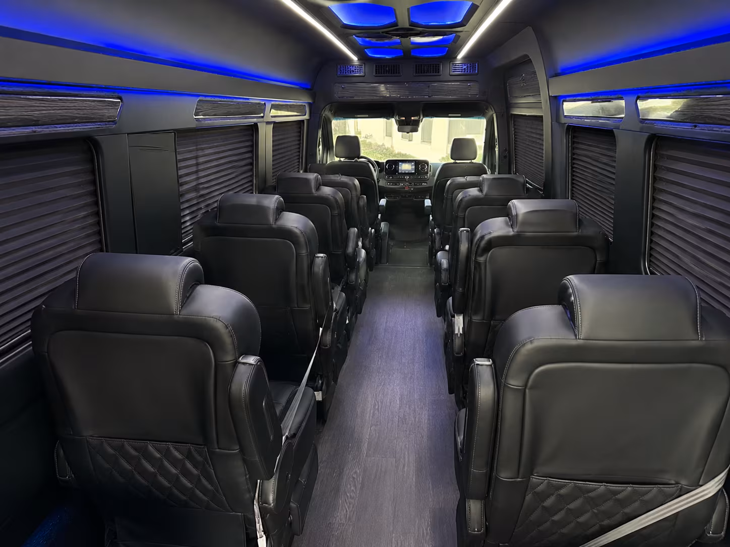 antioch wedding transportation onboard seating