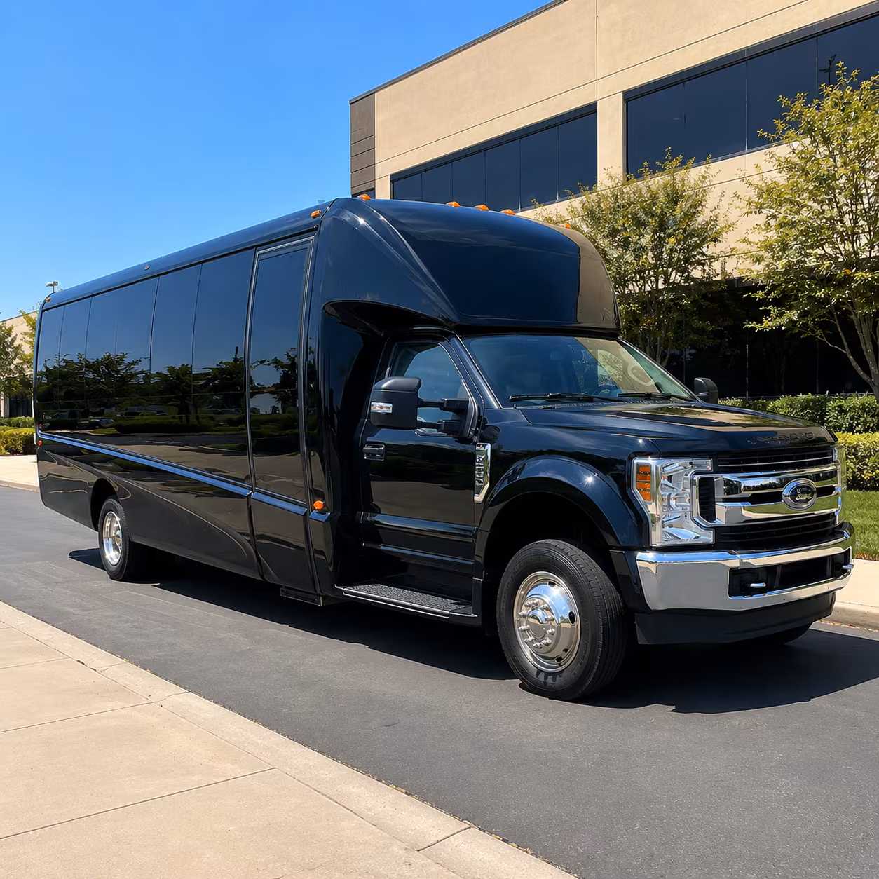 charter buses for large antioch prom groups and school shuttles