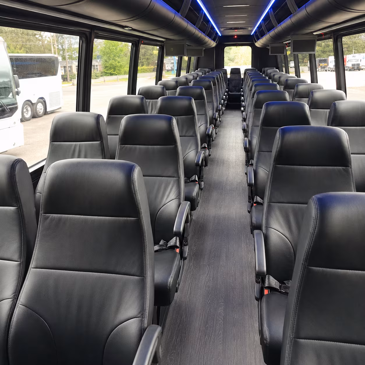 shuttle buses for wedding guests between antioch hotels and your venue