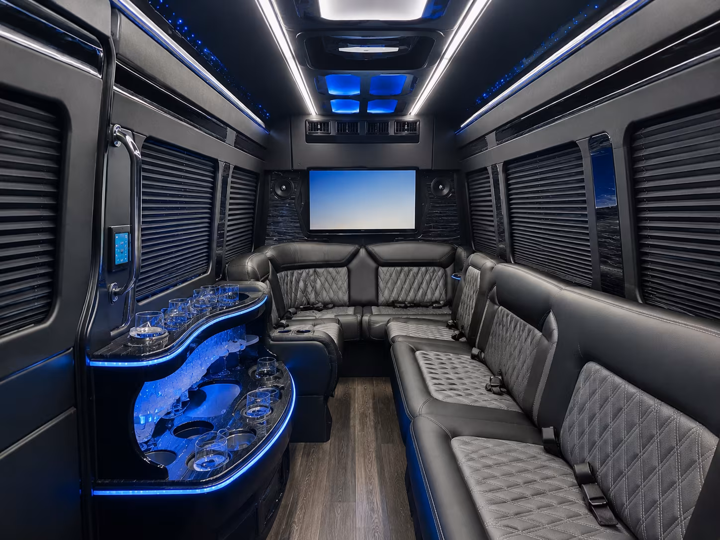 sprinter van transportation for groups and events across antioch